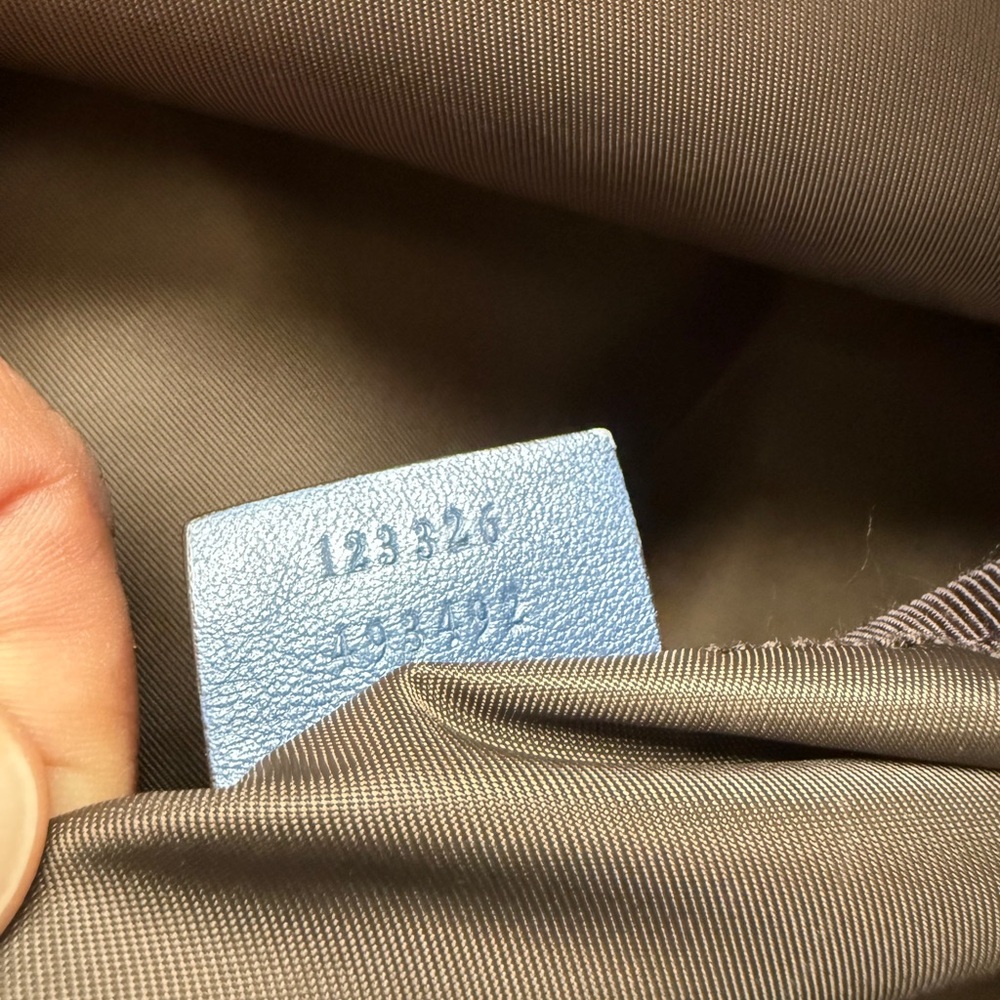 Gucci Beige Monogram Diaper Bag - Picture 4 of 6